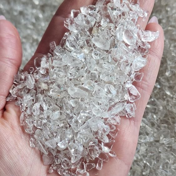 Clear Quartz Chips Stone